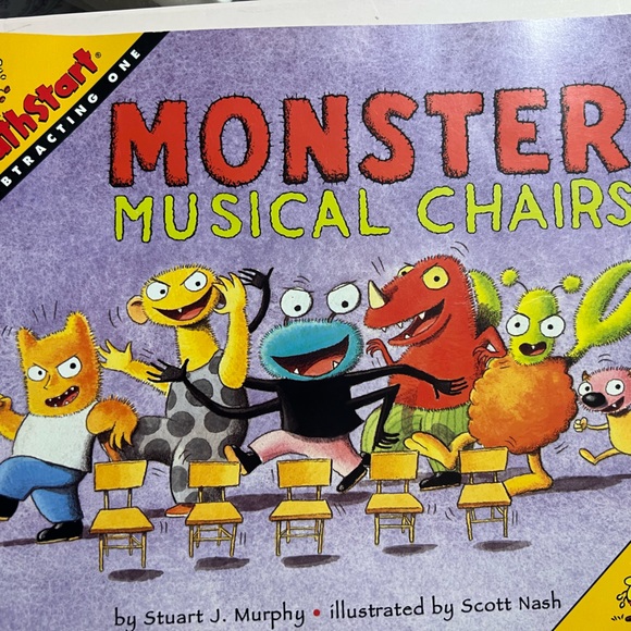 Stuart J Murphy MathStart (4) soft cover books - Picture 6 of 10